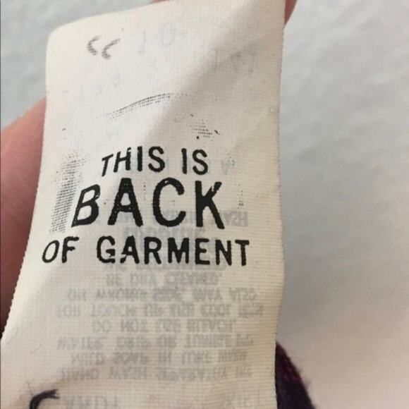 80s Secretary Librarian Skirt Andy Sz 10 Made in USA USA Purple/Red/Olive/Blue - Picture 6 of 12